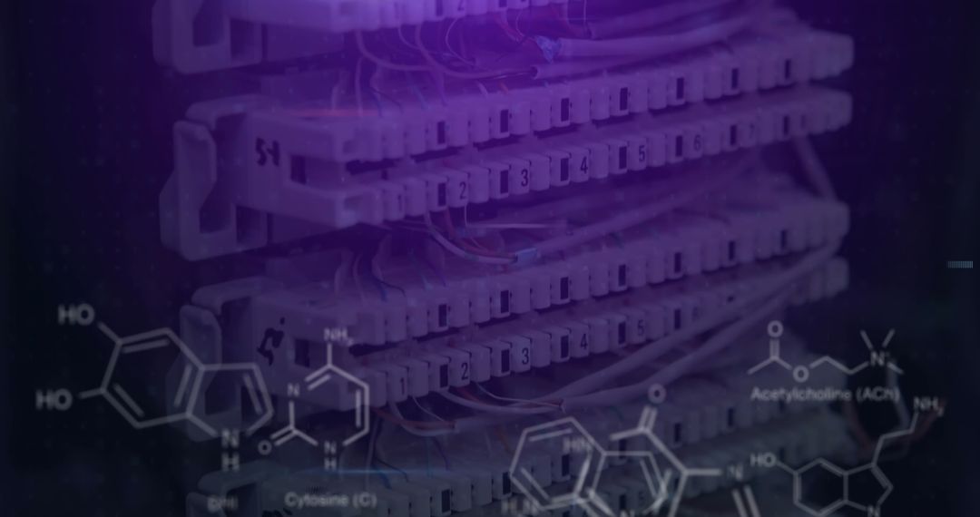 Abstract Data Processing Overlay on Server with Chemical Structures
