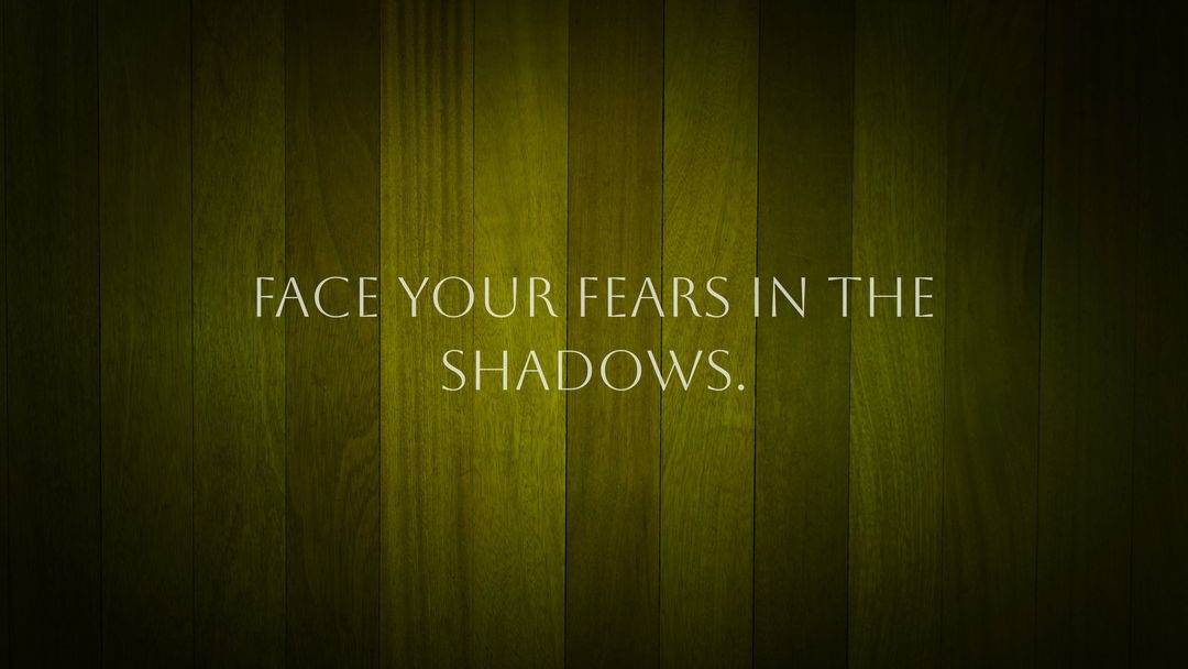 Inspirational Quote on Green Wooden Background - Download Free Stock Templates Pikwizard.com