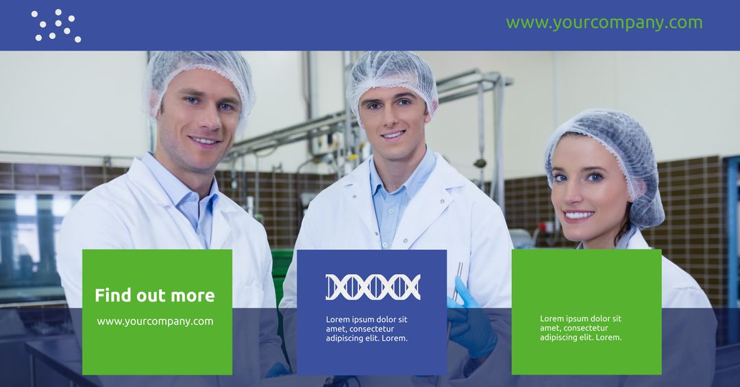 Professional Scientists Team in Laboratory Highlighting Expertise