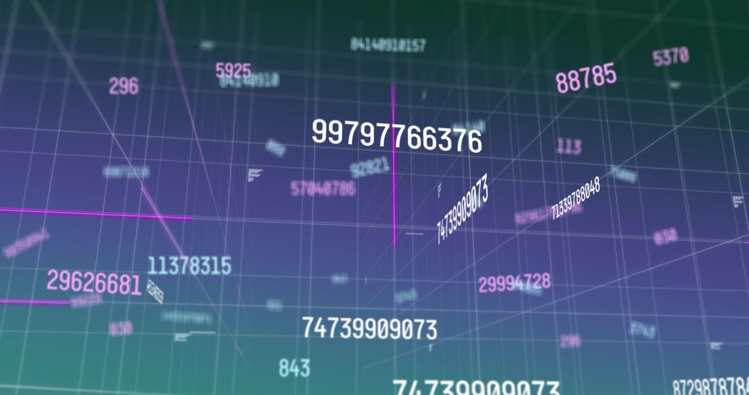 Floating Numbers in Digital Grid Network