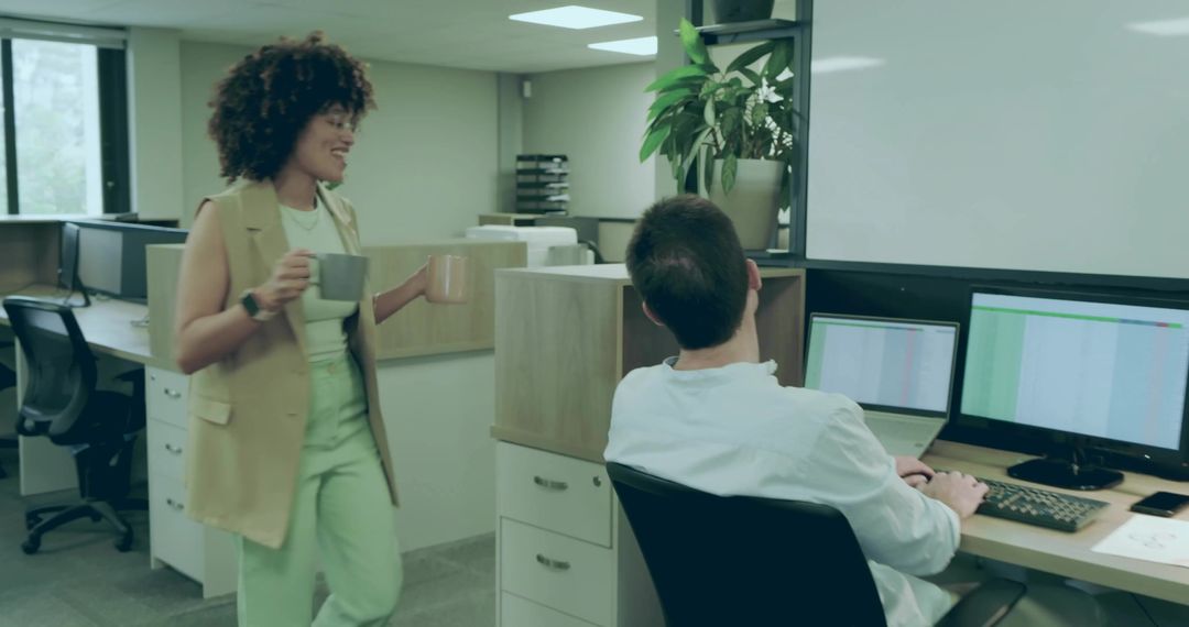 Professional Interaction in Modern Open Office Environment