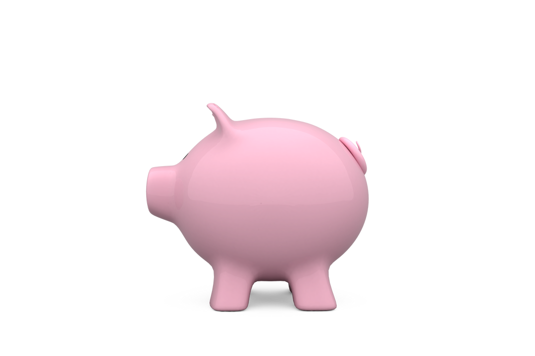 Pink Piggy Bank Illustration with Transparent Background, Finance Symbol - Download Free Stock Images Pikwizard.com