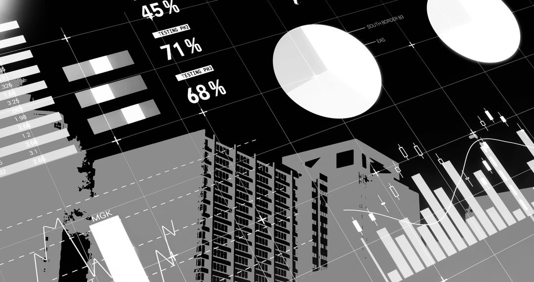 Digital Financial Data and Cityscape Visualization