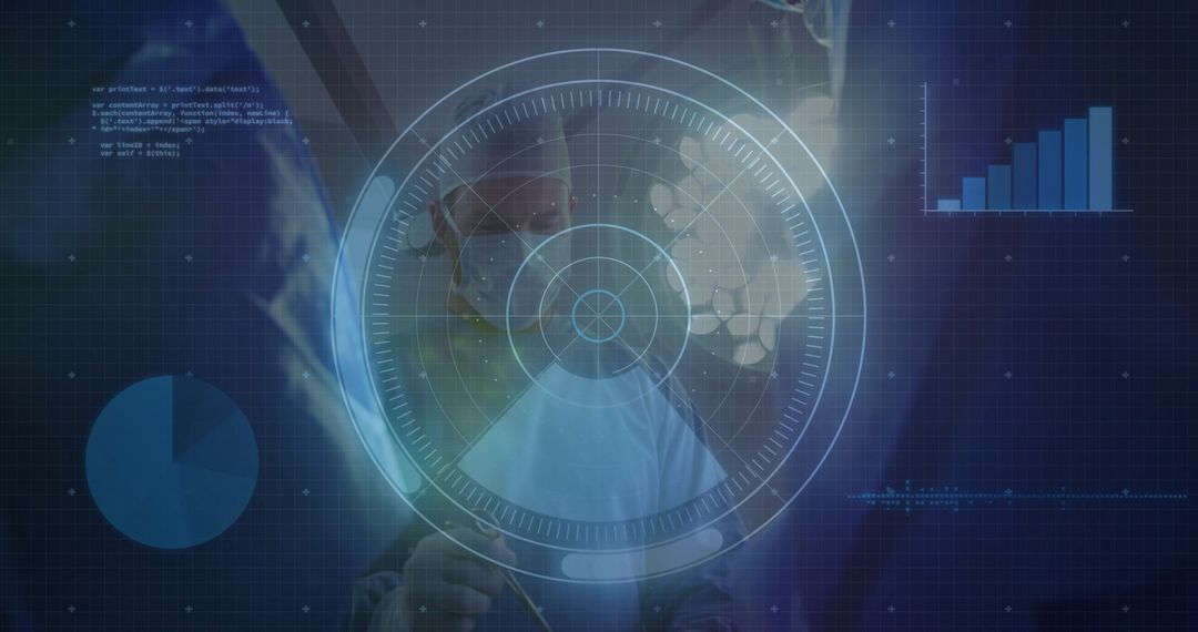 Surgeon Utilizing Holographic Technology in a Lab Environment