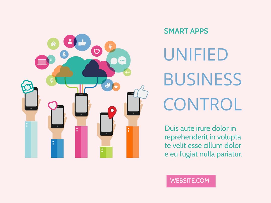 Smartphones Portraying Unified Mobile Business Solutions