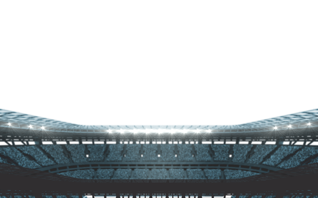 Transparent Background Football Field Stadium Illuminated with Bright Lights - Download Free Stock Images Pikwizard.com