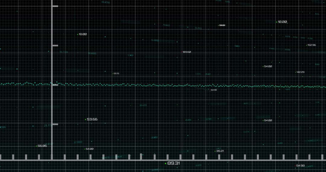 Digital Data Visualization on Grid Display
