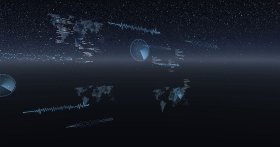 Global Data Processing Concepts in Futuristic Digital Interface - Free Images, Stock Photos and Pictures on Pikwizard.com