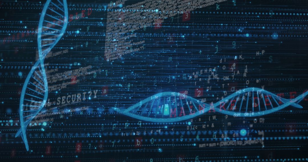Digital DNA Strands with Data and Code Interplay
