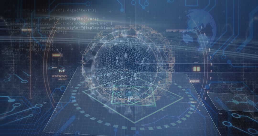 Digital Virus Analysis and Data Security Interface