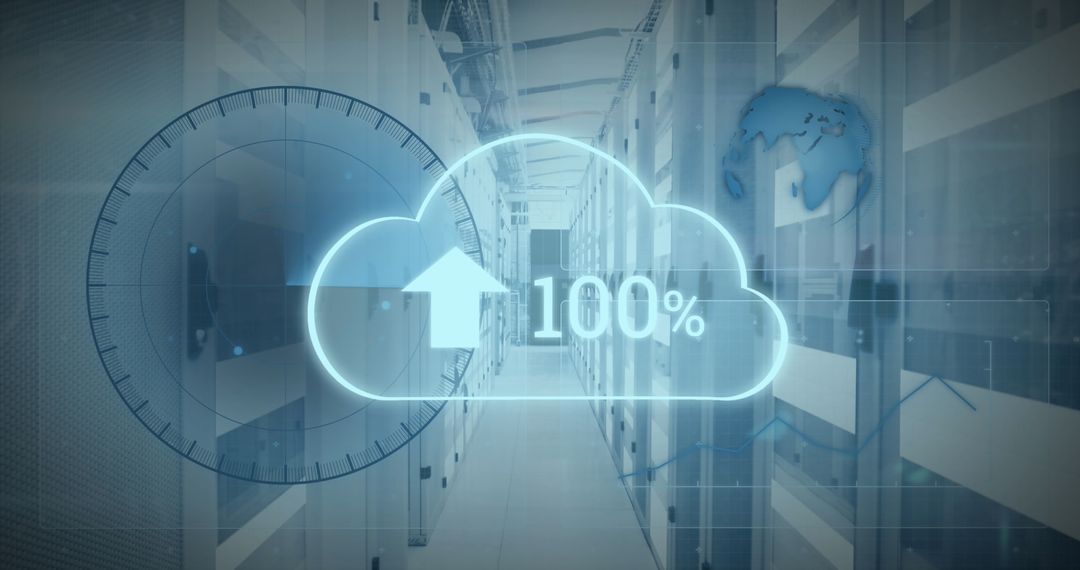 Cloud Data Upload Technology in Modern Server Room