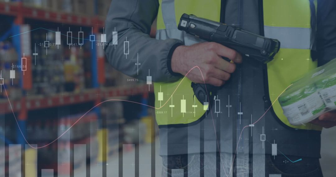 Warehouse Operations with Digital Financial Data Overlay