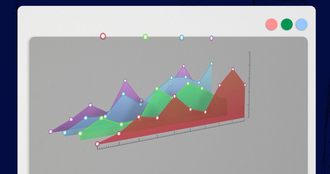 Colorful 3D Graph Analytics on Digital Screen Interface