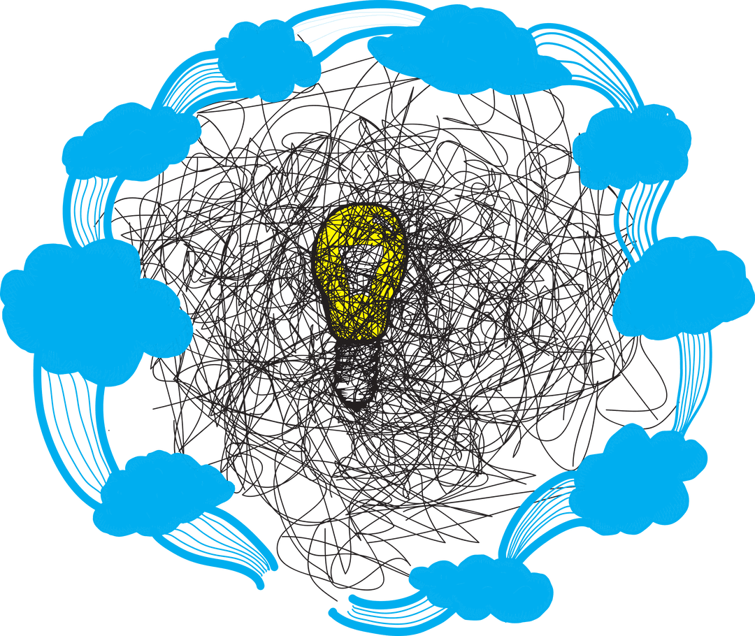Intelligent Network Cloud Communication with Transparent Lightbulb