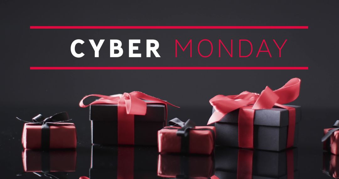 Cyber Monday Gift Boxes for Digital Sales DIsplays