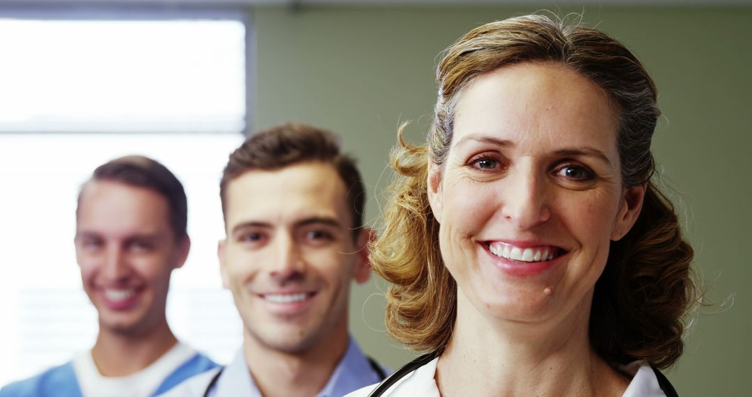 Confident Medical Team Standing Together - Free Images, Stock Photos and Pictures on Pikwizard.com