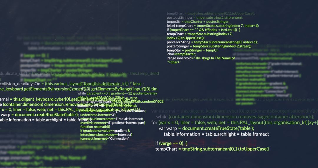 Dynamic Code on Digital Interface Screen - Free Images, Stock Photos and Pictures on Pikwizard.com