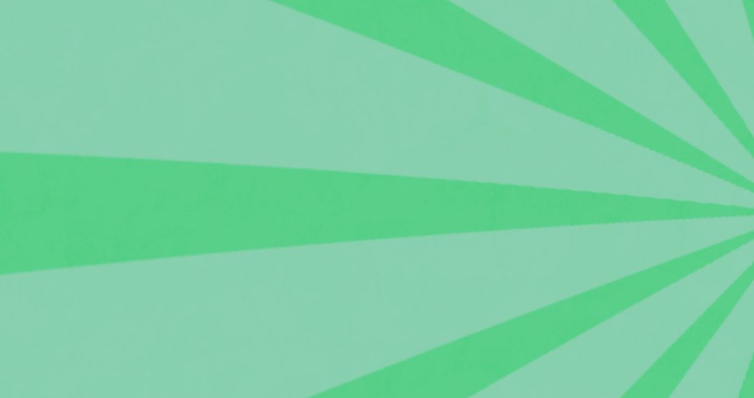 Bright Green Sunburst Retro Pattern Background