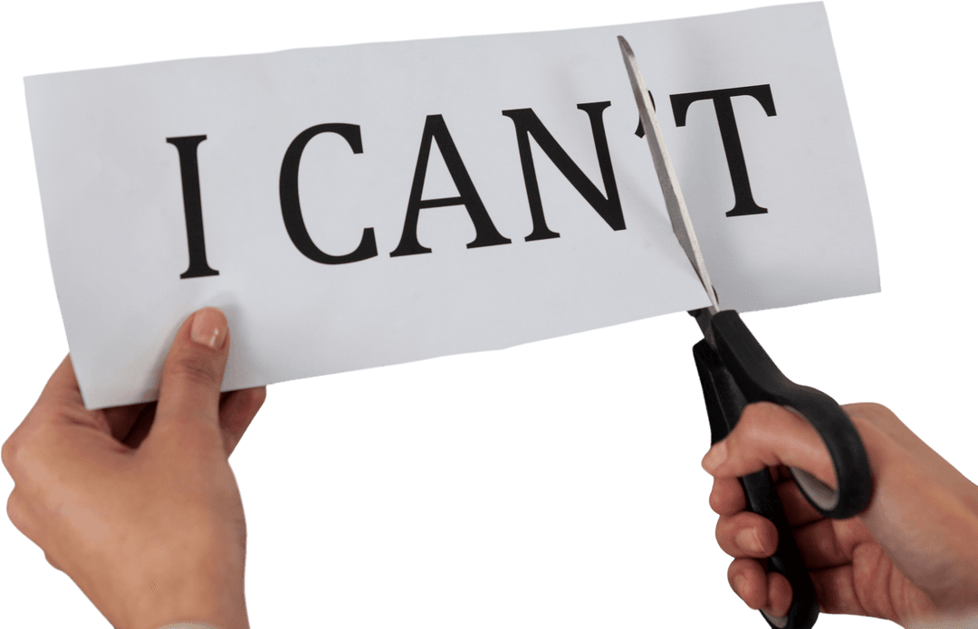 Transparent Concept of Transformation from 'I Can't' to 'I Can'