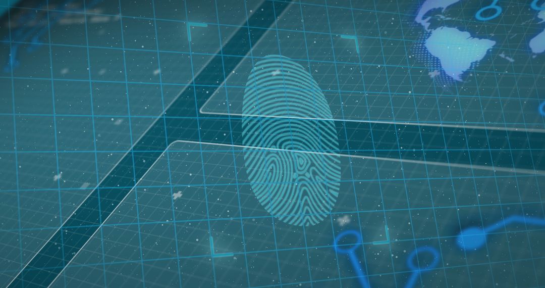 Digital Fingerprint Scanning for Cybersecurity Authentication