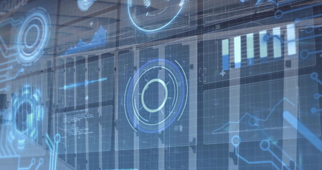 Holographic Digital Interface in High-Tech Data Center