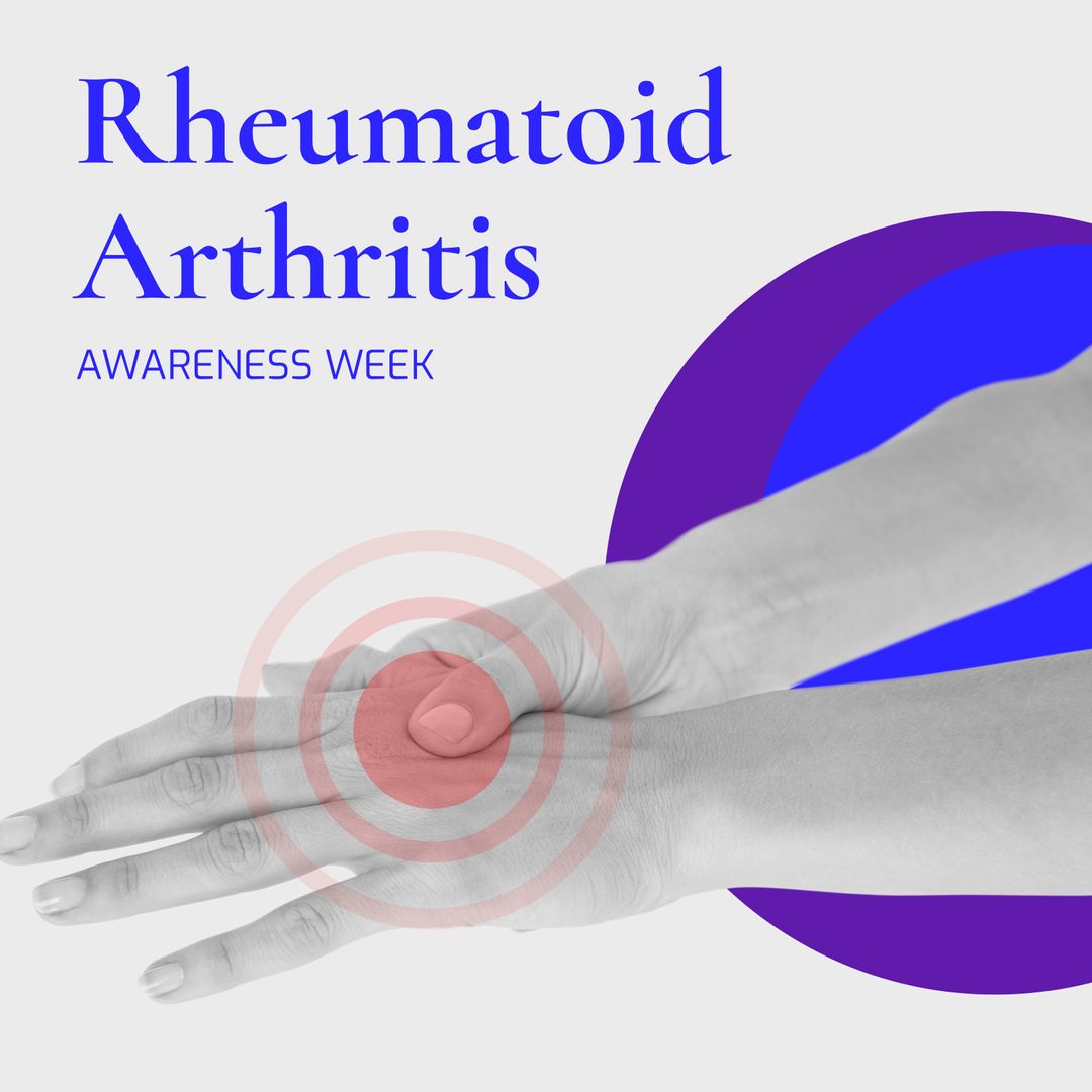 Rheumatoid Arthritis Awareness Week Healthcare Concept