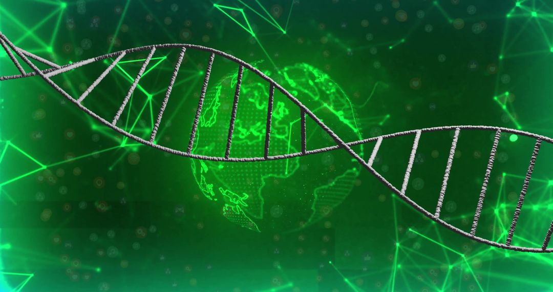 DNA Tech and Global Connection in Digital Art