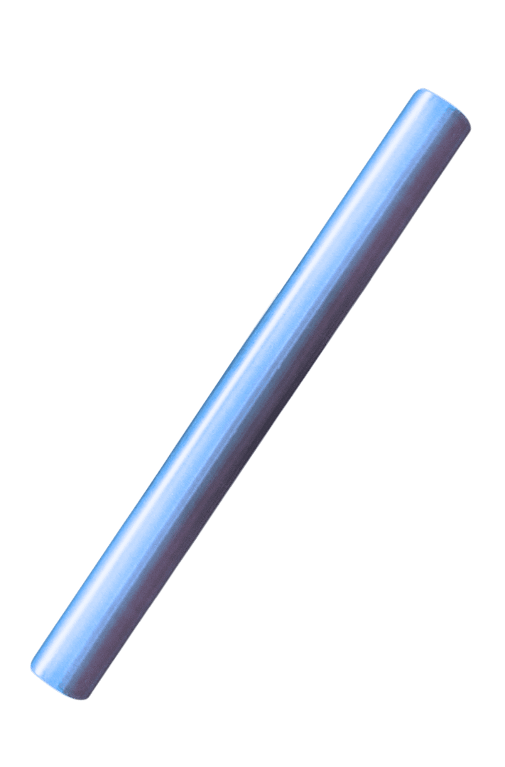 Abstract Blue Diagonal Shape on Transparent Background