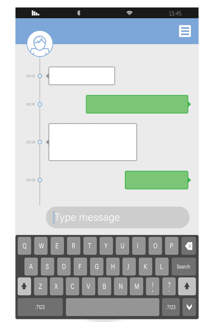 Digital Messaging Screen with Transparent Interface Graphics - Download Free Stock Images Pikwizard.com