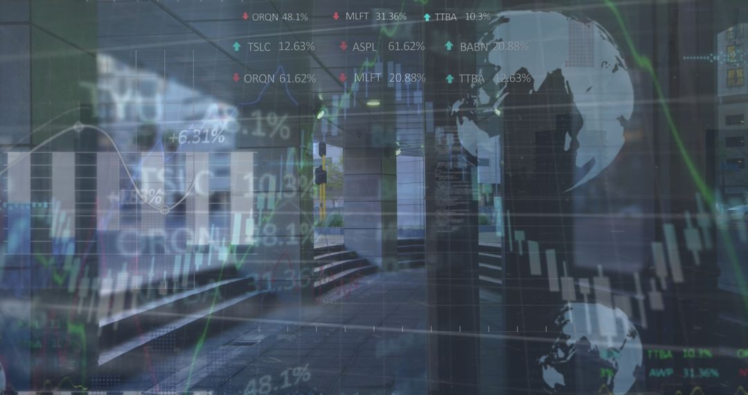 Technological Impact on Global Finance with Urban Overlays