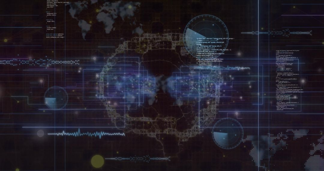 futuristic digital brain with data processing networks - Free Images, Stock Photos and Pictures on Pikwizard.com