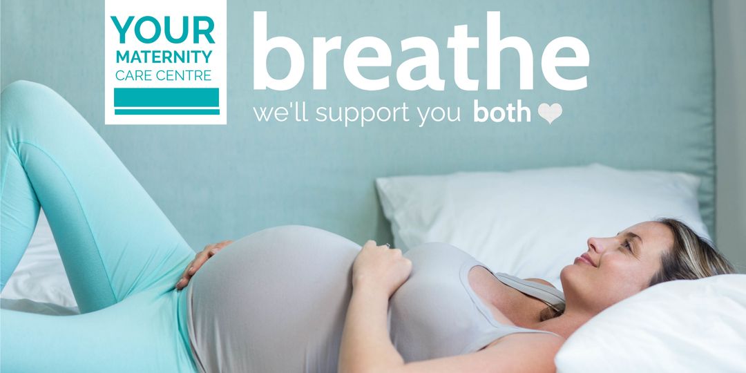 Serene Pregnant Woman Practicing Breathing for Prenatal Health