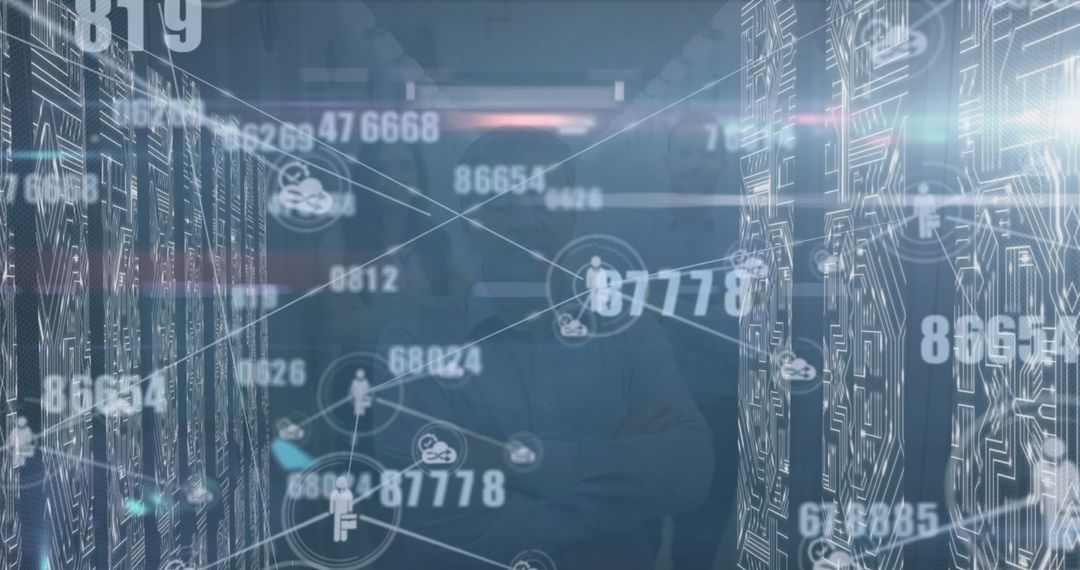 Digital Data Processing and Global Network Concept