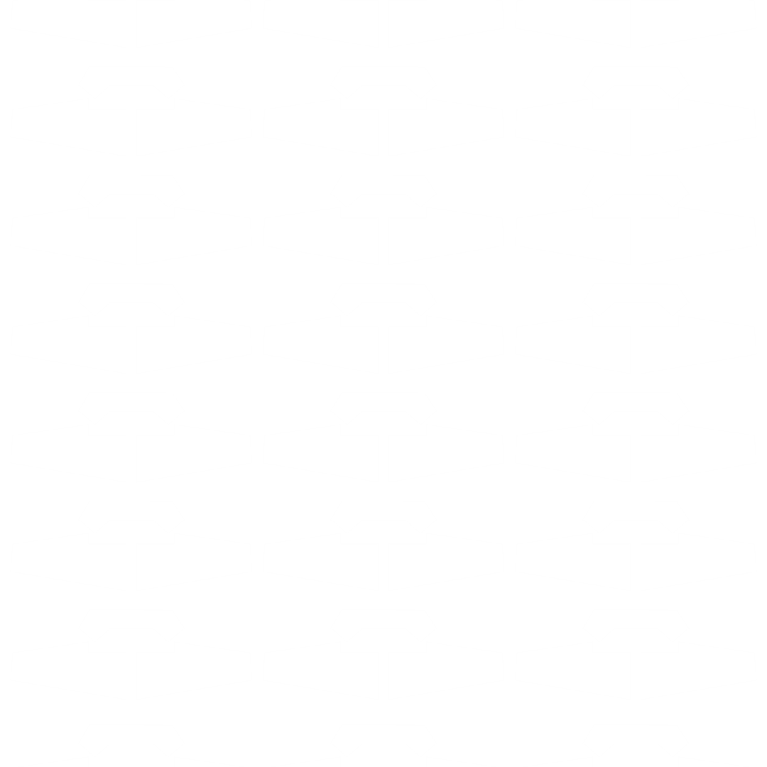 Repetitive White Shapes on Transparent Background Vector Illustration