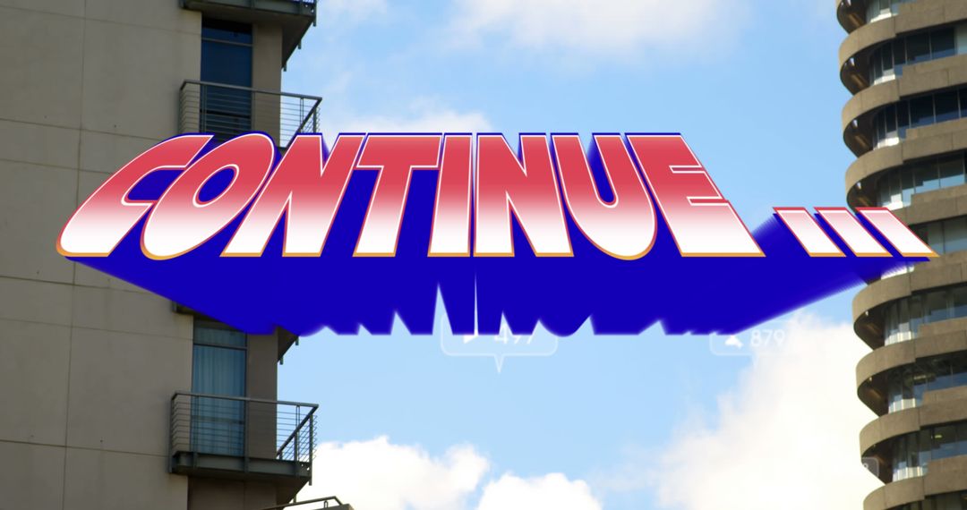 Digital Progress Concept with Futuristic Text Overlay