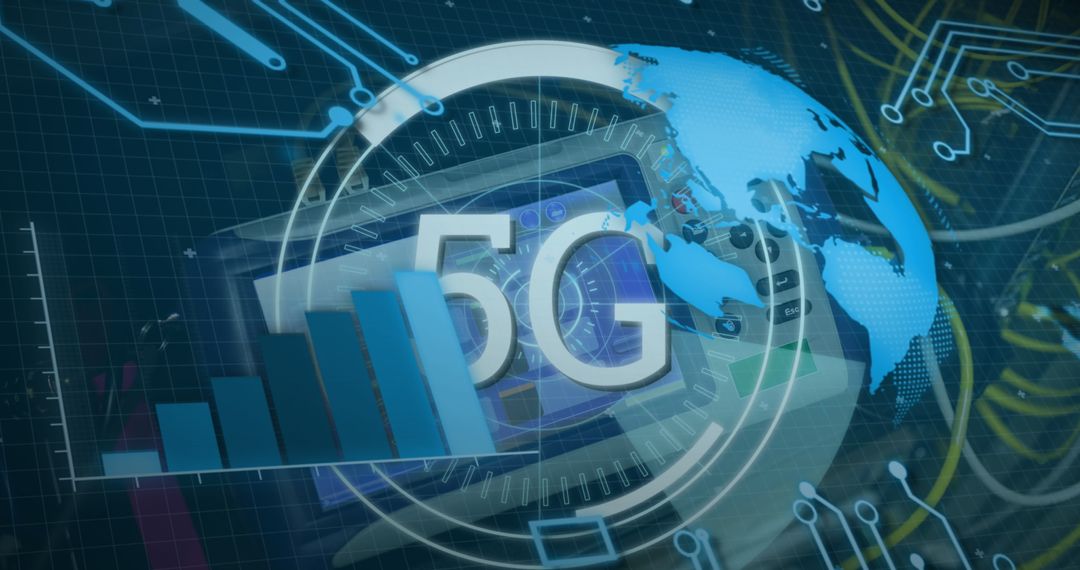 5G Technology Global Network Concept