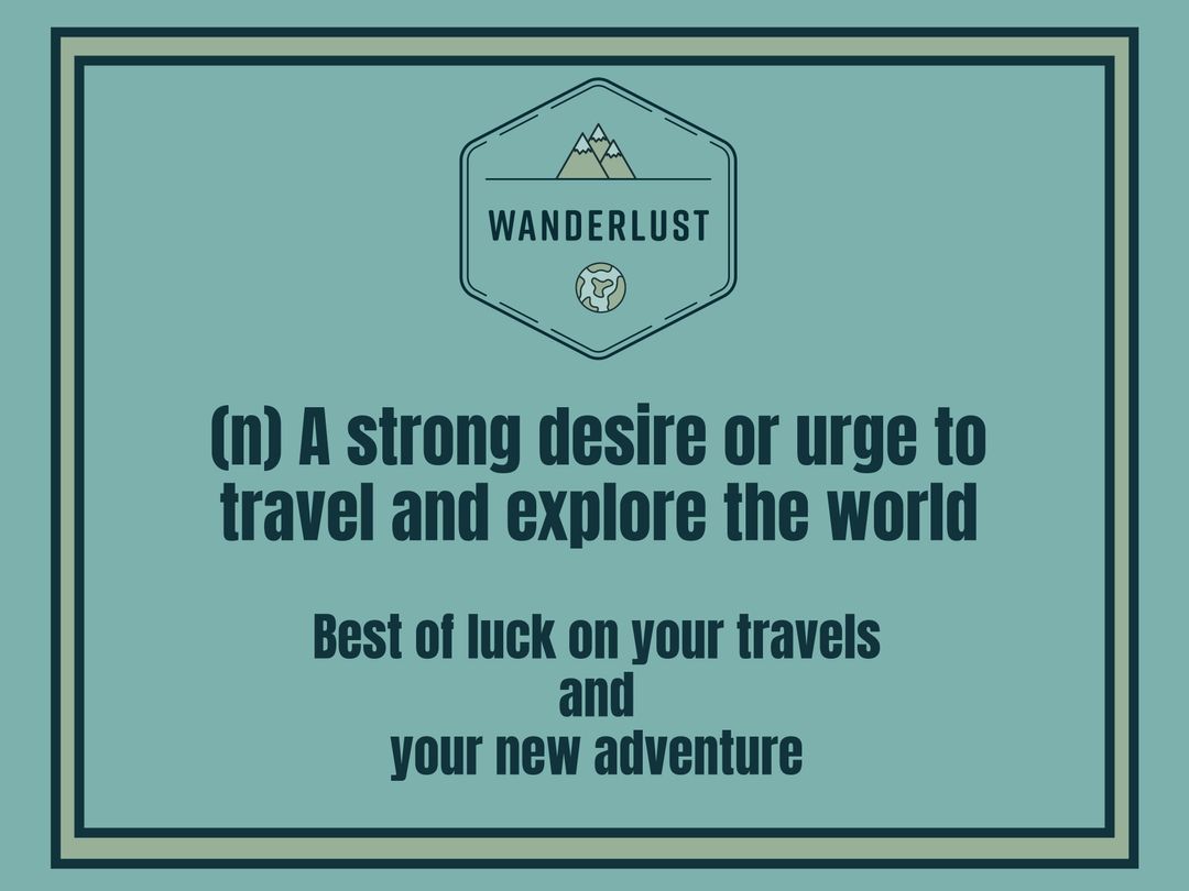 Wanderlust Definition Evoking Travel Exploration