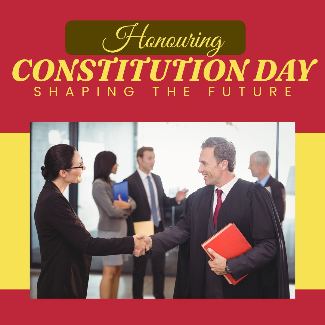 Celebrating Constitution Day with Diverse Lawyers and Businesspeople - Download Free Stock Templates Pikwizard.com