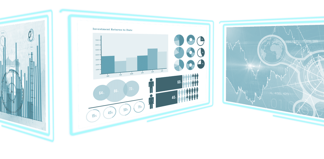 transparent digital screens displaying data and charts - Download Free Stock Images Pikwizard.com