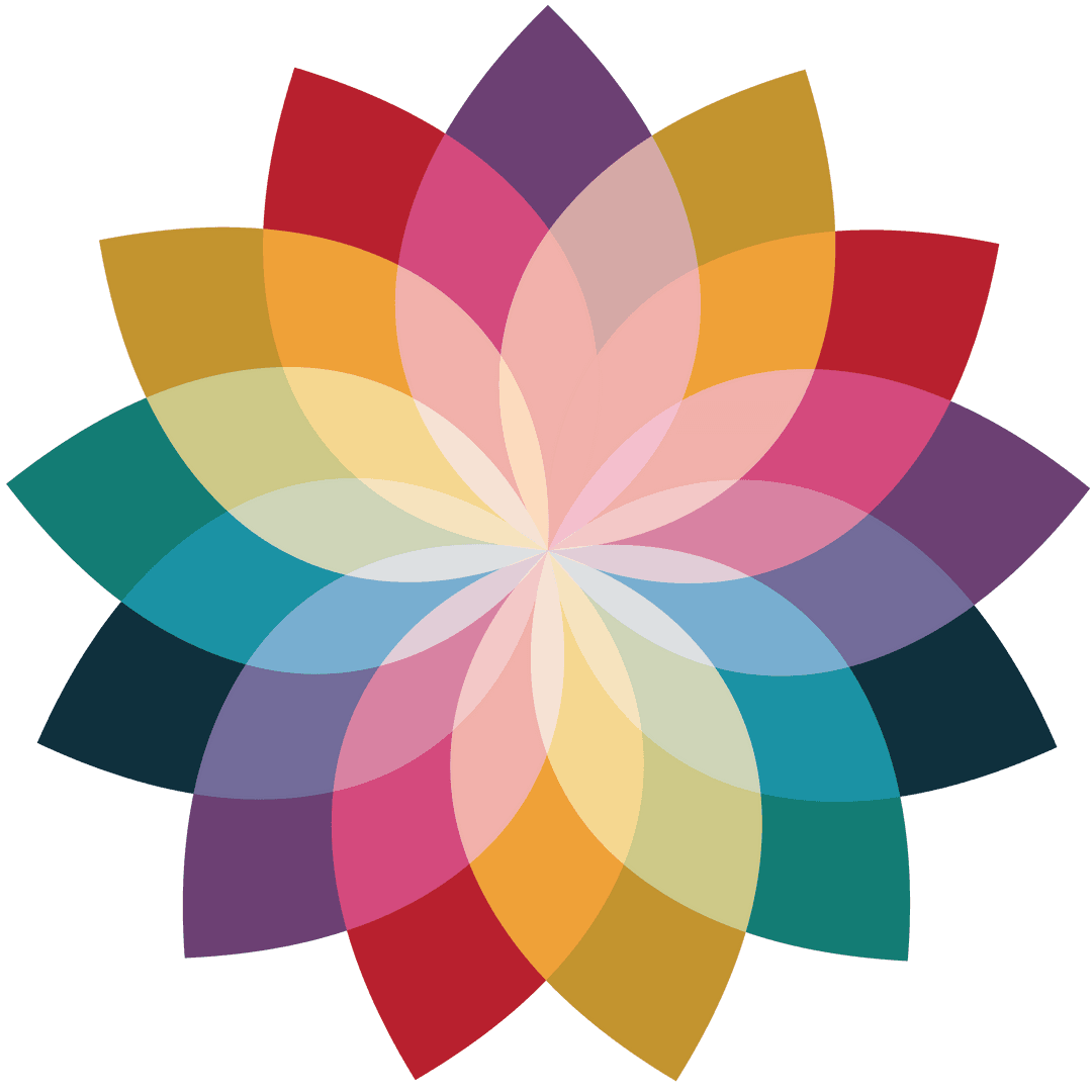 Colorful Abstract Shape on Transparent Background for Graphic Design