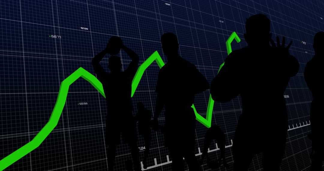 Rugby Players and Financial Growth Graph Interface