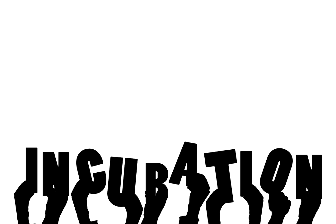 Incubation Concept with Hands on Transparent Background