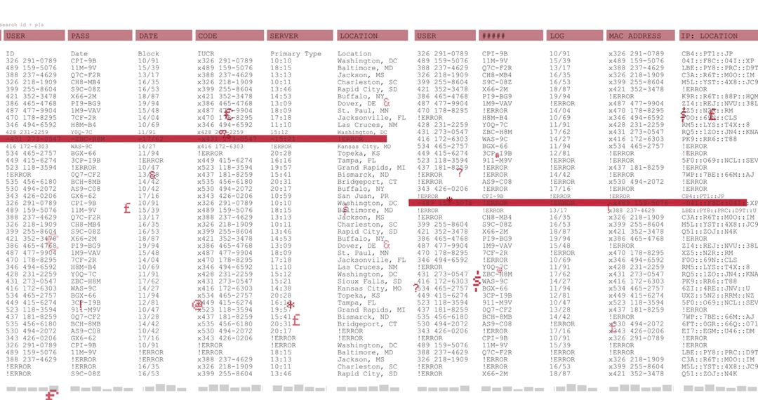 Complex Data Processing Interface with Numeric Codes - Free Images, Stock Photos and Pictures on Pikwizard.com