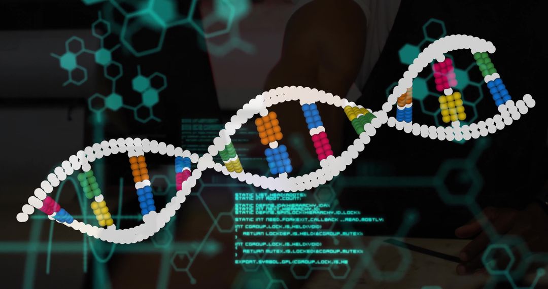 Ghostly Digital Manipulation in Hi-Tech Biotech Lab with DNA Elements