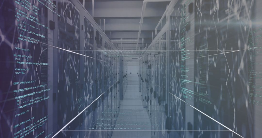 Digital Interface Overlays in a Modern Server Room Network