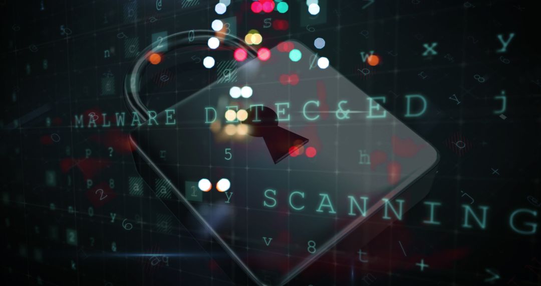Cybersecurity Alert Interface with Hacking Threat Indicators