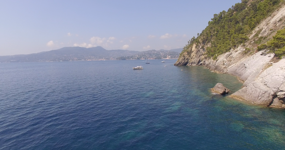 Transparent Coastal Landscape with Rugged Cliffs and Expansive Ocean - Download Free Stock Images Pikwizard.com