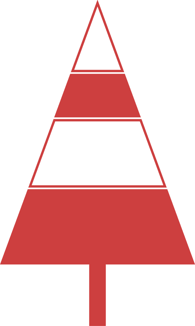 Red Tree Symbol on Transparent Background for Nature Concepts - Download Free Stock Images Pikwizard.com
