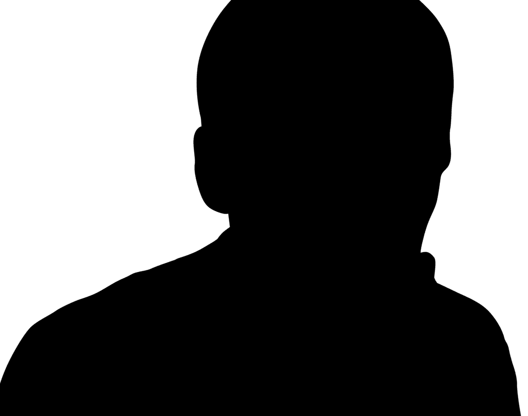 Transparent Silhouette of Sportsman in Action Pose