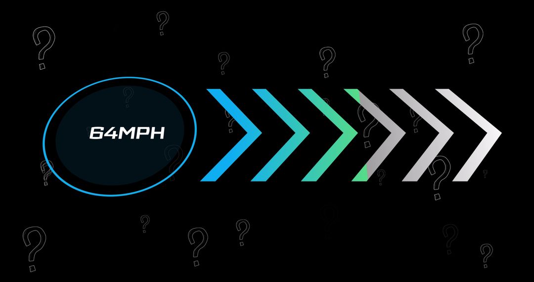 Data Processing Journey Represented by Speedy Arrows